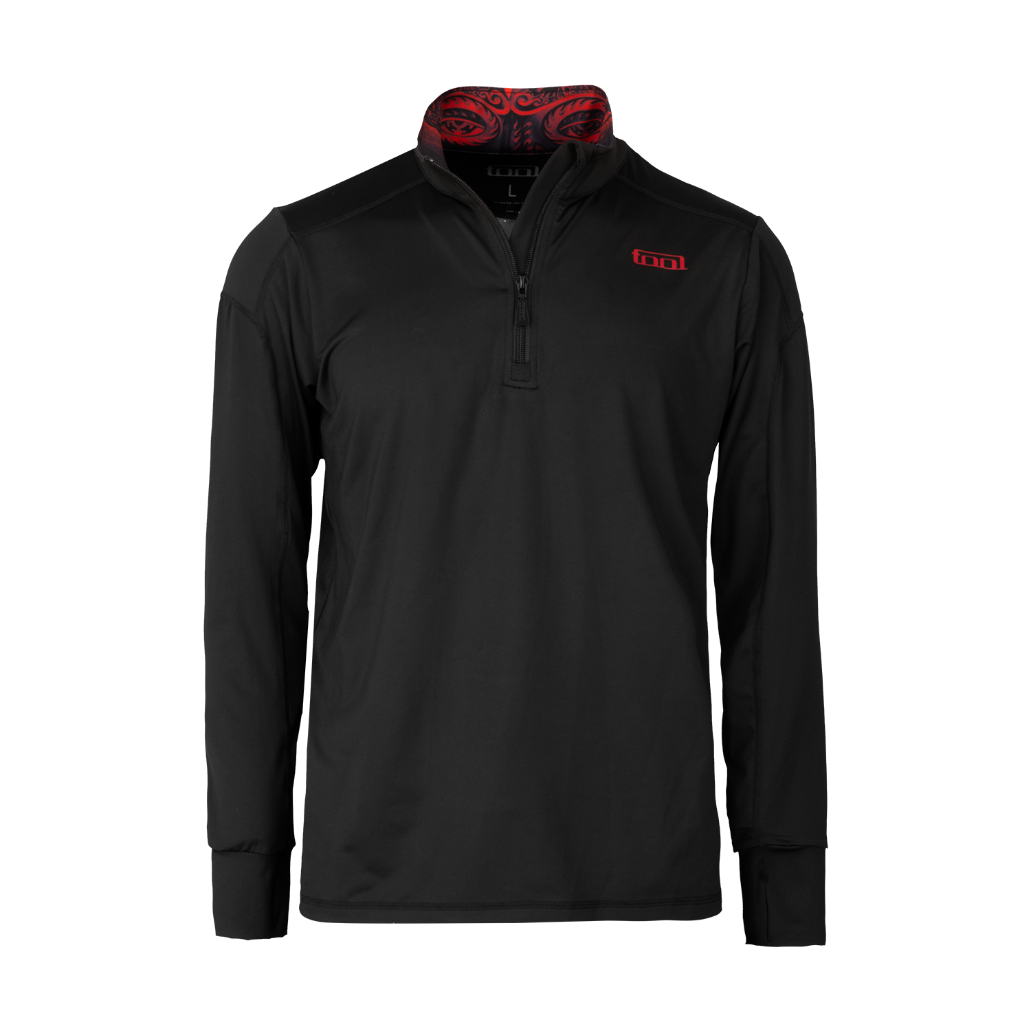 Tool 10,000 Days felpa quarter zip uomo manica lunga taglia L