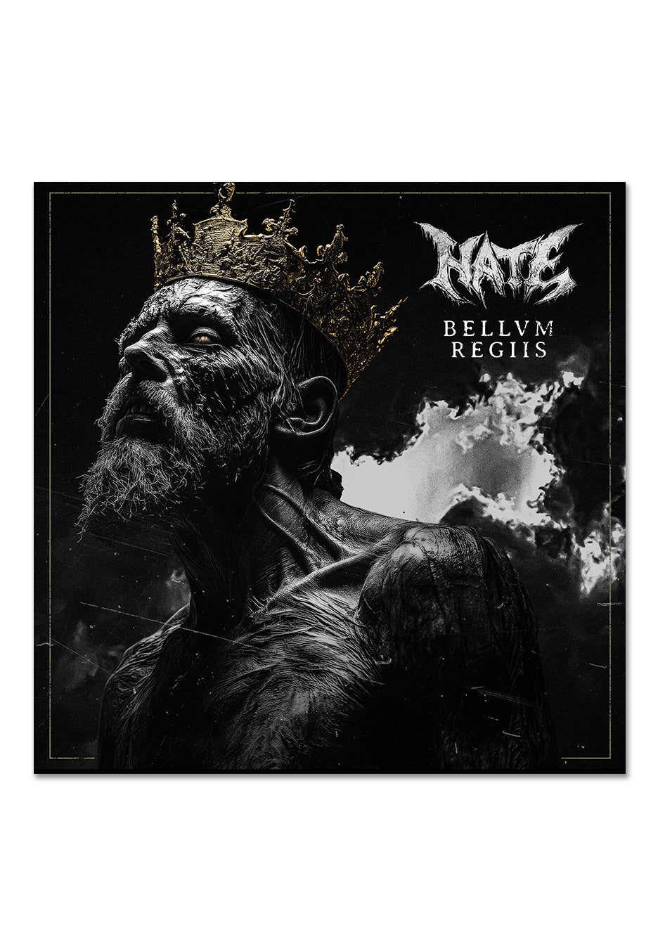 Hate Bellum Regiis vinile grigio LP marmorizzato death metal