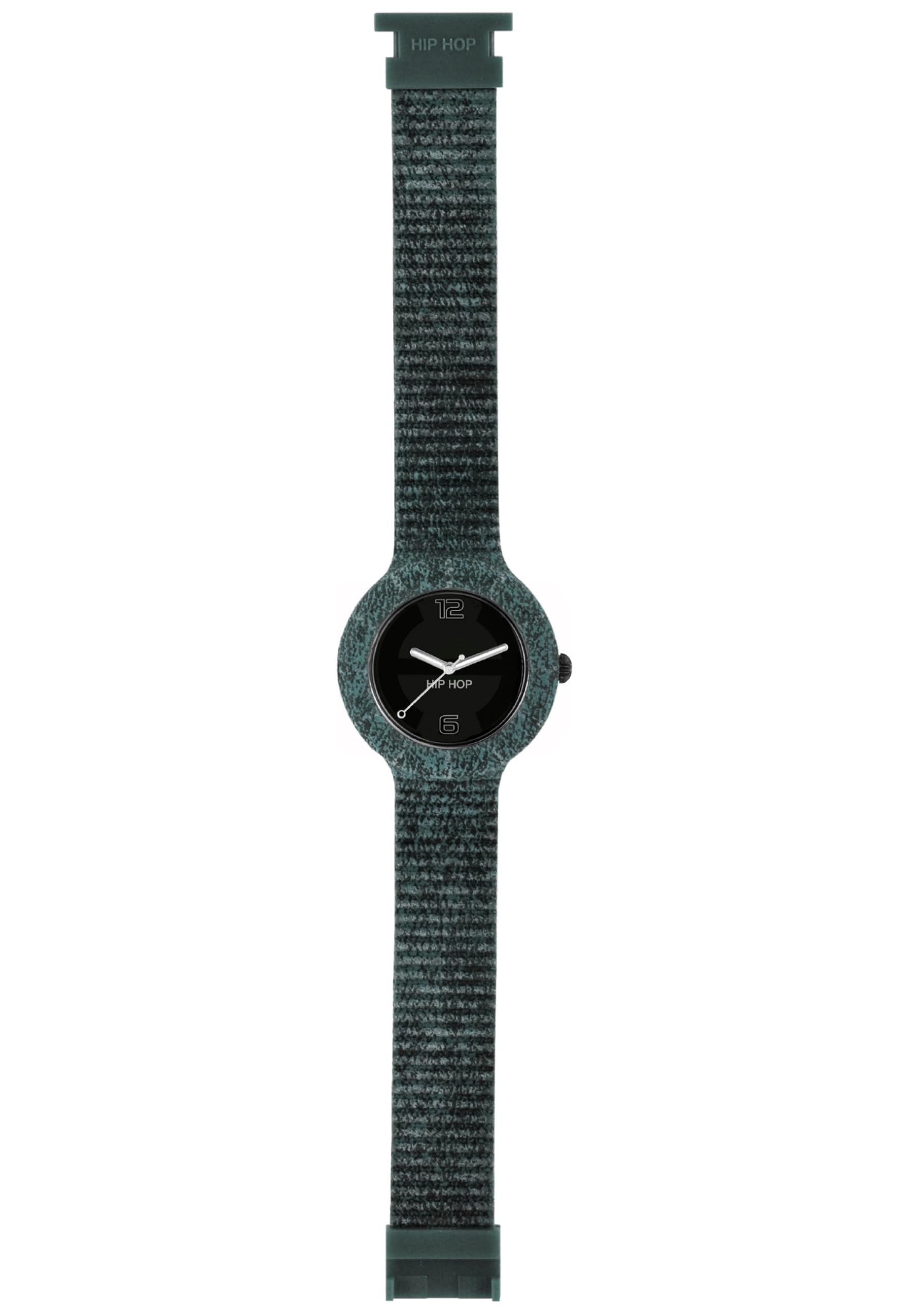 Hip Hop X Man orologio uomo nero tessuto vintage 42 mm