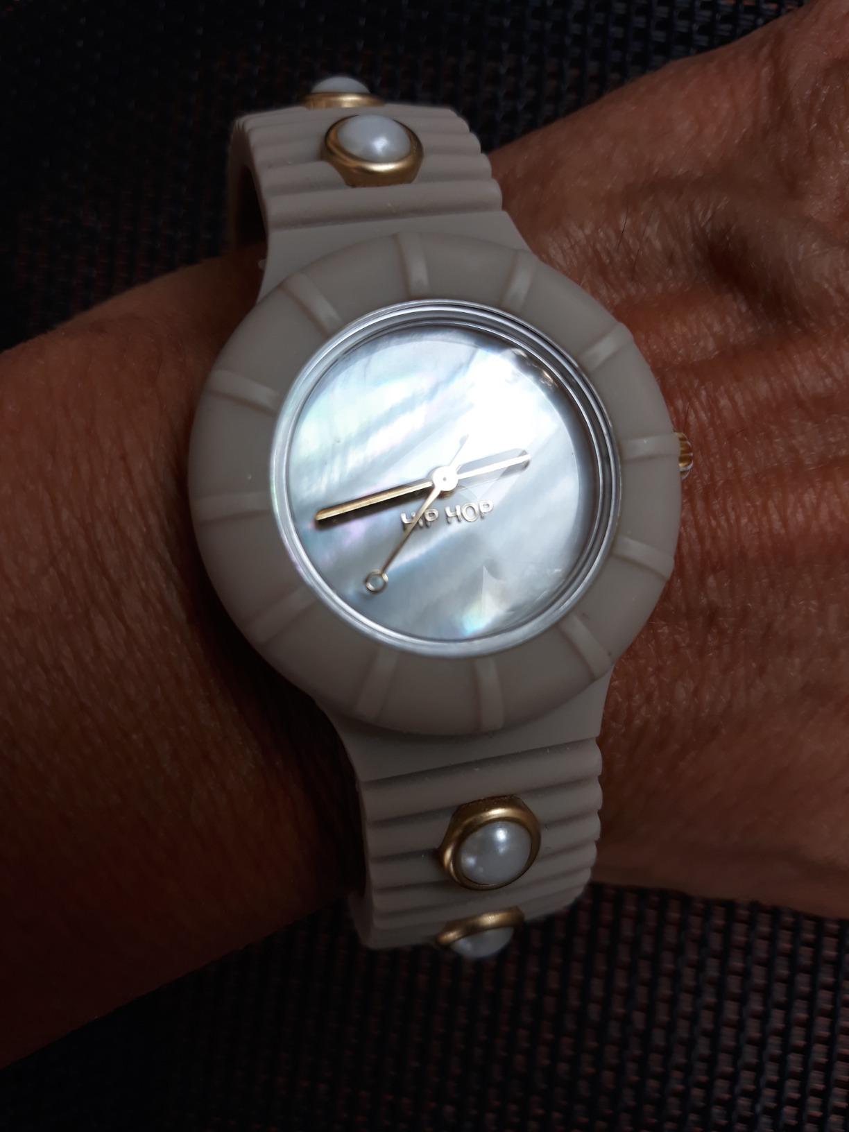Hip Hop Hero 32 HWU0491 orologio donna grigio madreperla