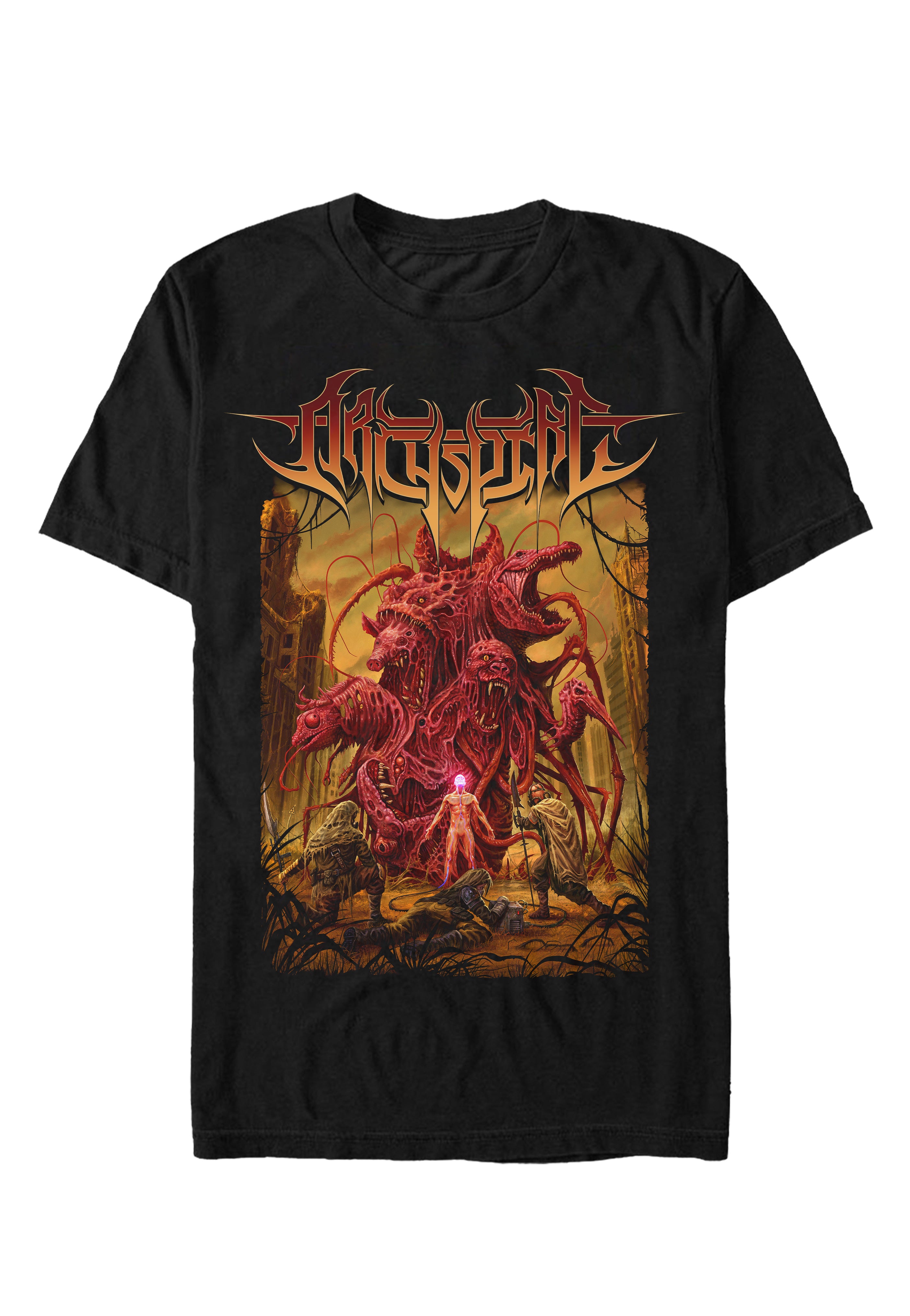 Archspire Goliath T-Shirt Maglietta Nera Uomo Tech Metal