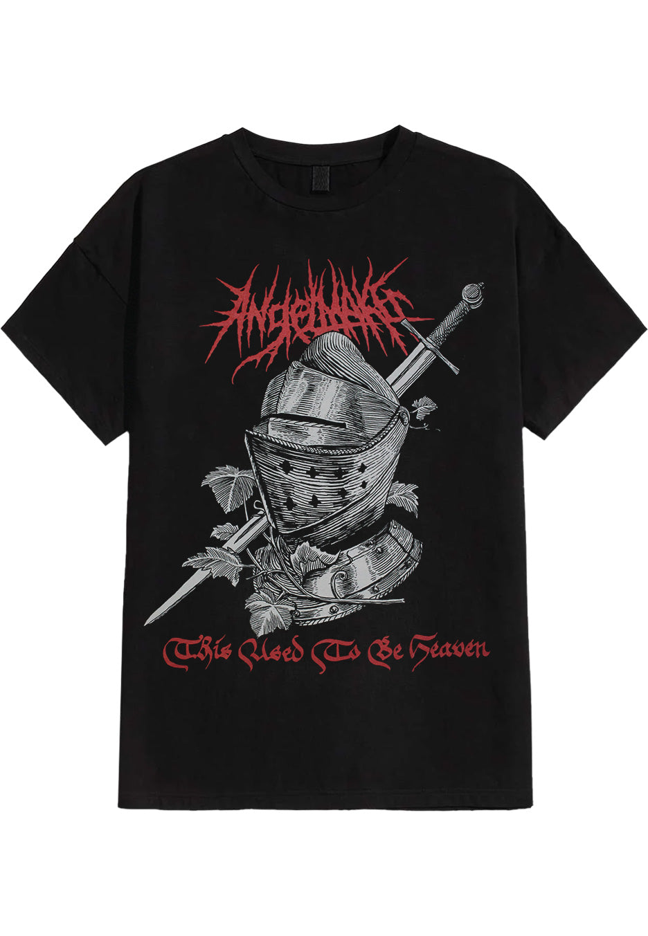 Angelmaker Knight Helmet T-Shirt nera deathcore