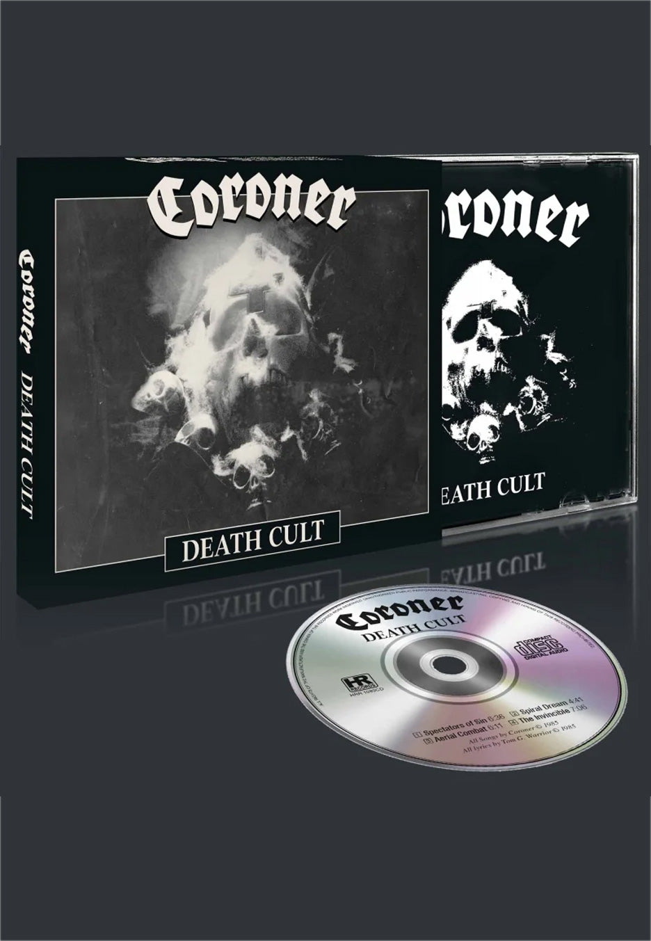 Coroner Death Cult CD fisico thrash metal