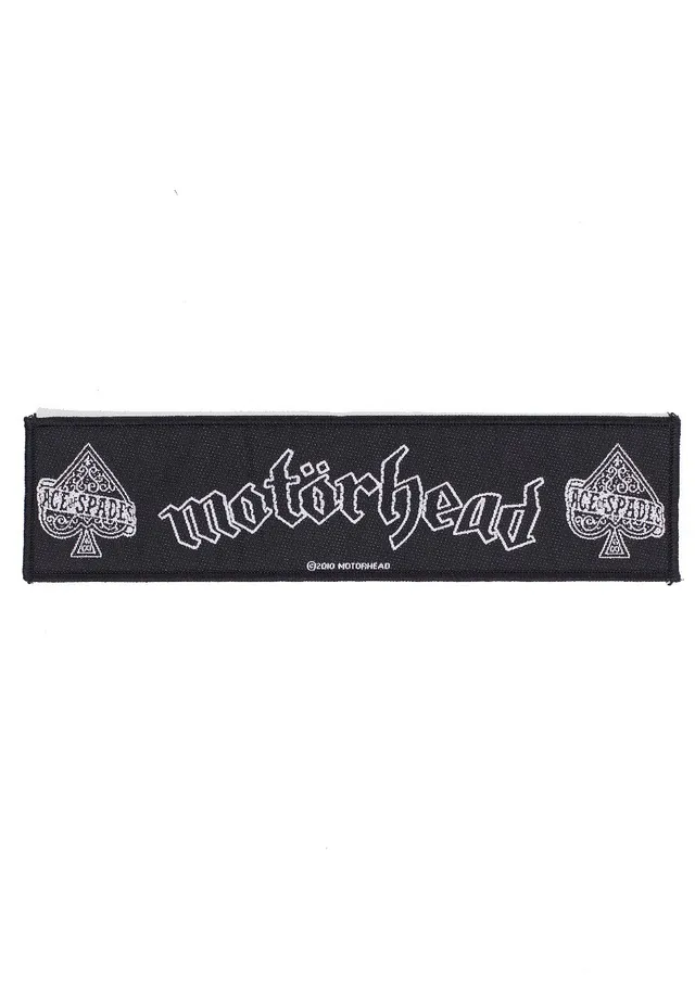 Motörhead Ace Of Spades patch nera onesize