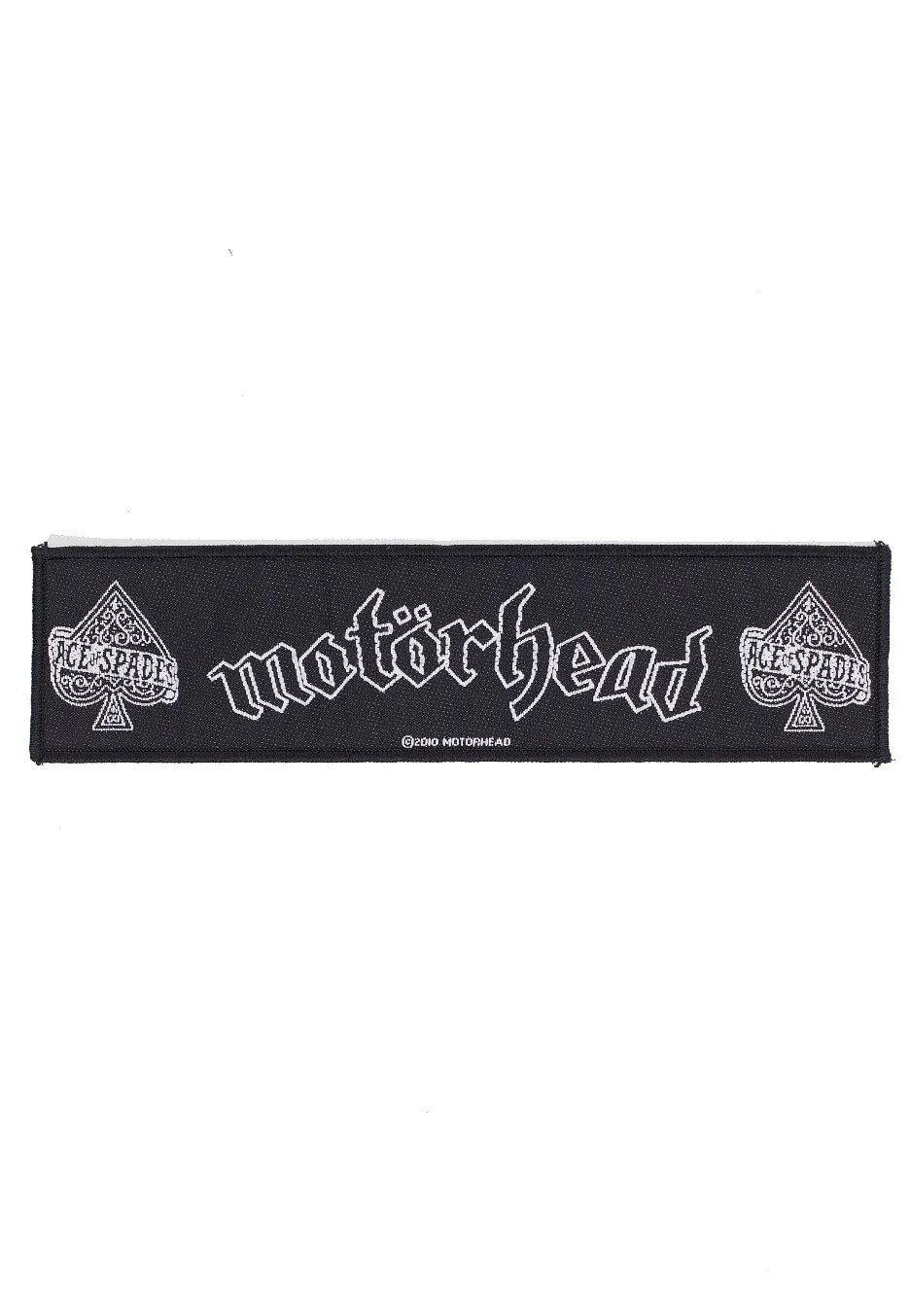 Motörhead Ace Of Spades patch nera onesize