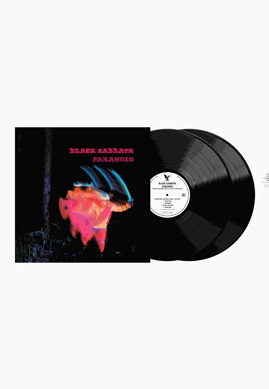 Black Sabbath Paranoid Deluxe doppio vinile LP 2 LP nero