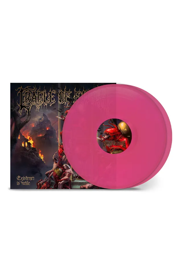 Cradle Of Filth Existence Is Futile vinile magenta 2 LP black