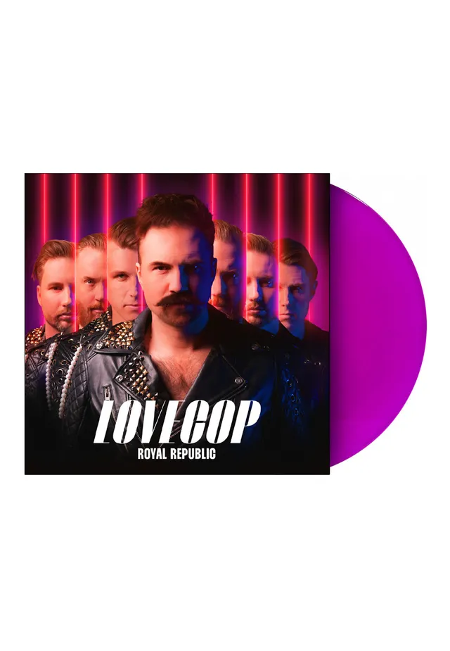 Royal Republic LoveCop vinile LP viola neon colorato