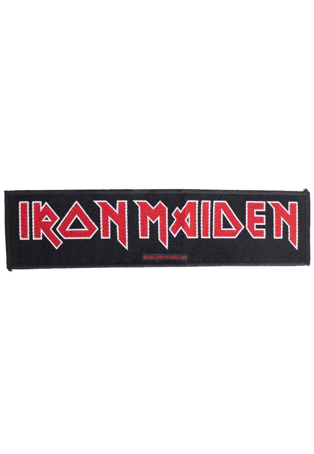Iron Maiden Logo patch toppa multicolore onesize