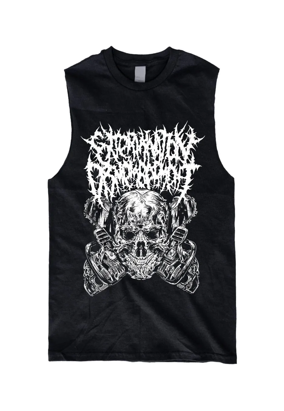 Extermination Dismemberment Chainsaw canotta nera
