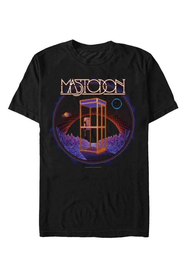 Mastodon Cosmic Phone Booth T-Shirt Nera Metal Manica Corta