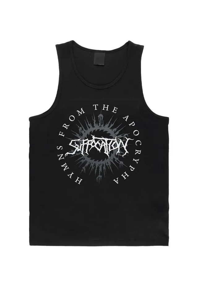 Suffocation Hymns Logo canotta nera death metal uomo
