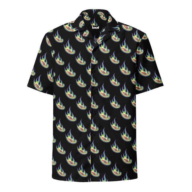 Tool Lateralus Eye Flame Camicia Unisex Taglia M Estiva