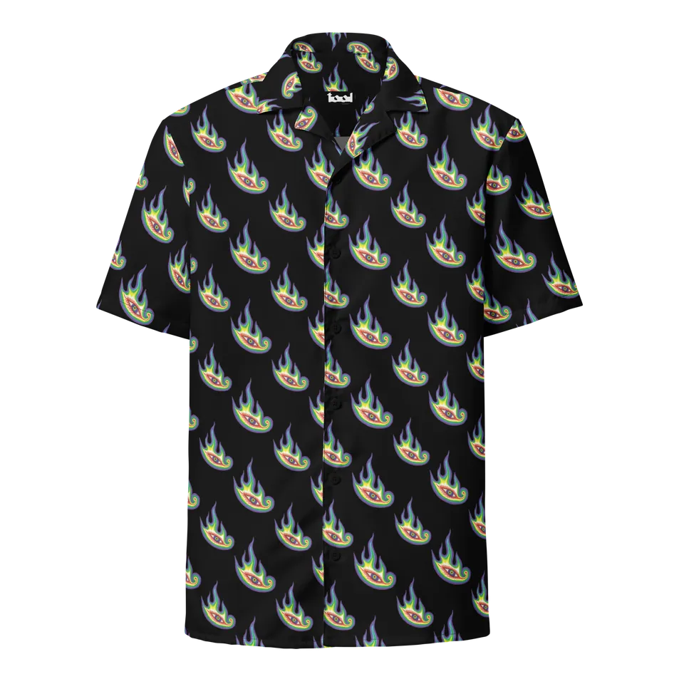 Tool Lateralus Eye Flame Camicia Unisex Taglia M Estiva