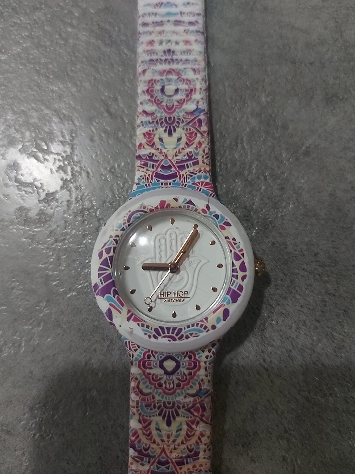 Hip Hop HERO 32 Mandala Orologio Donna Blu-Rosso HWU1040