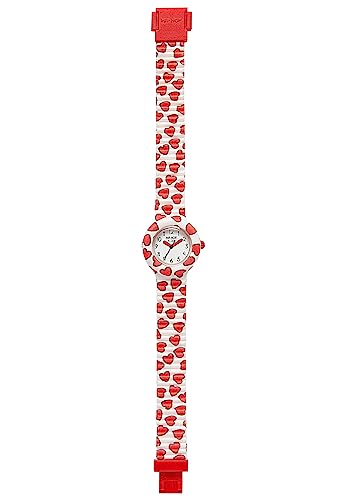 Hip Hop Happy Love orologio bambina bianco cuoricini rossi 28 mm