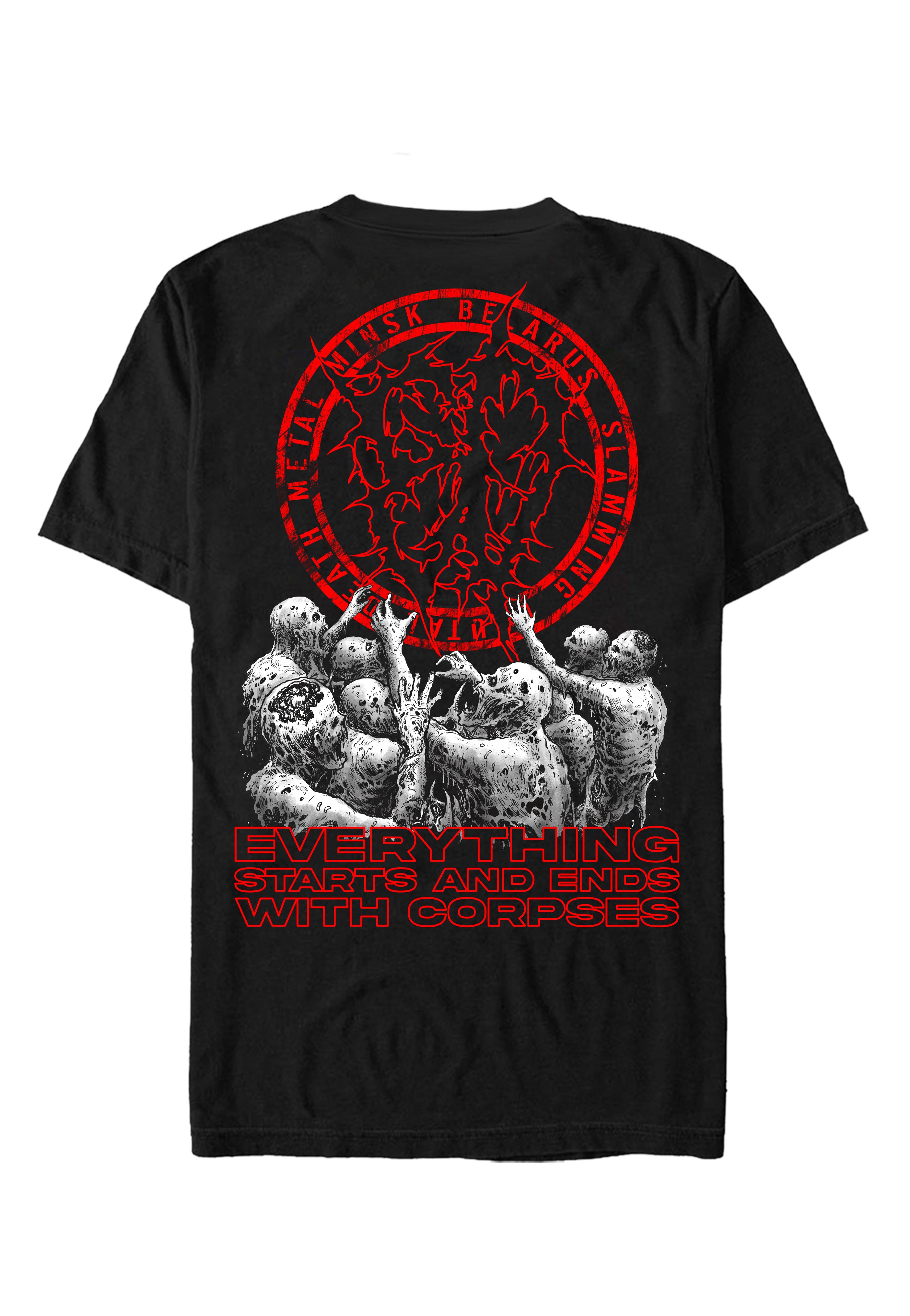 Extermination Dismemberment Annihilation Order T-Shirt nera