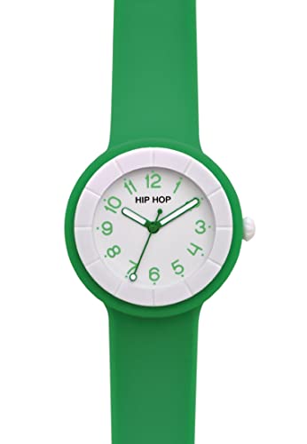 Hip Hop Hero.Dot Green Planet orologio donna verde 34 mm