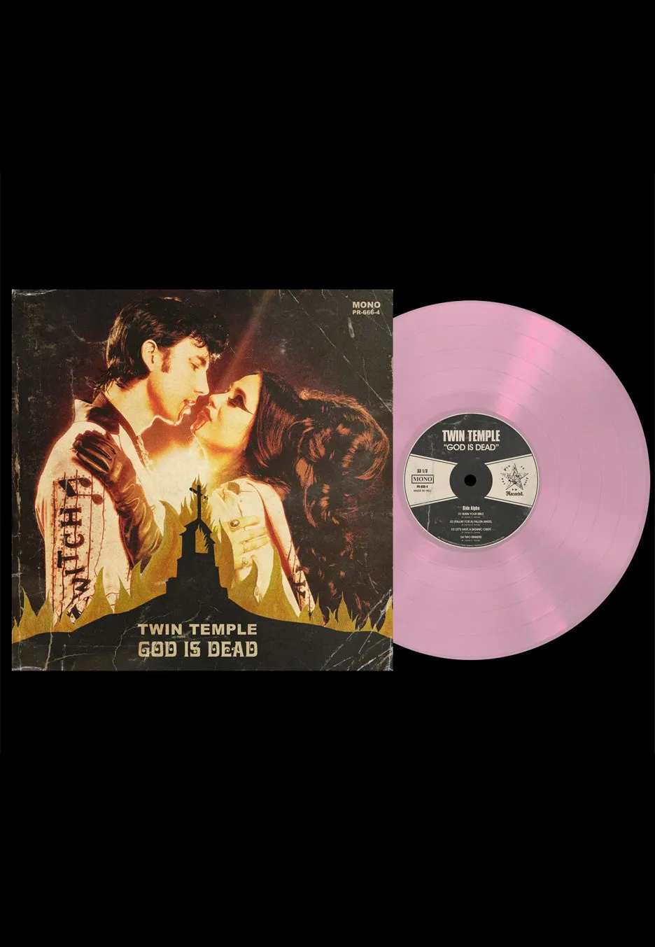 Twin Temple God Is Dead vinile rosa trasparente edizione limitata