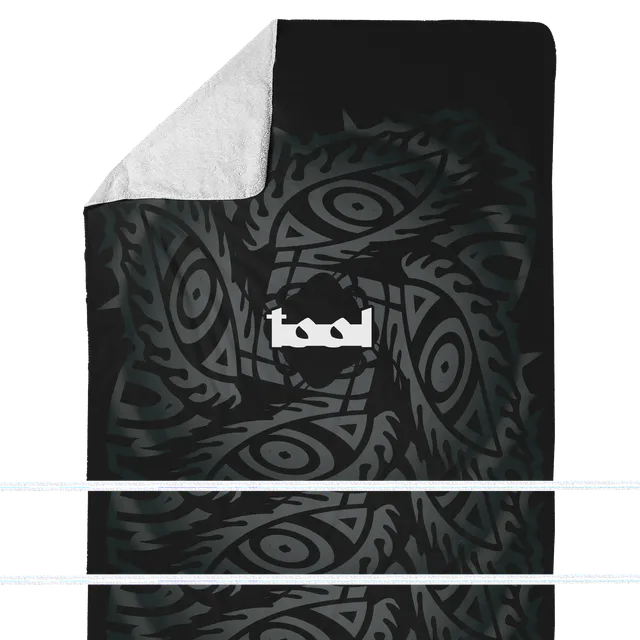 Tool Lateralus coperta pile 50" x 60" logo pattern