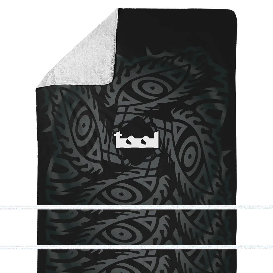 Tool Lateralus coperta pile 50" x 60" logo pattern