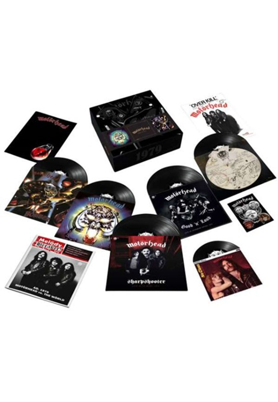 Motörhead 1979 Ltd. Box Set Vinile 180g hard rock