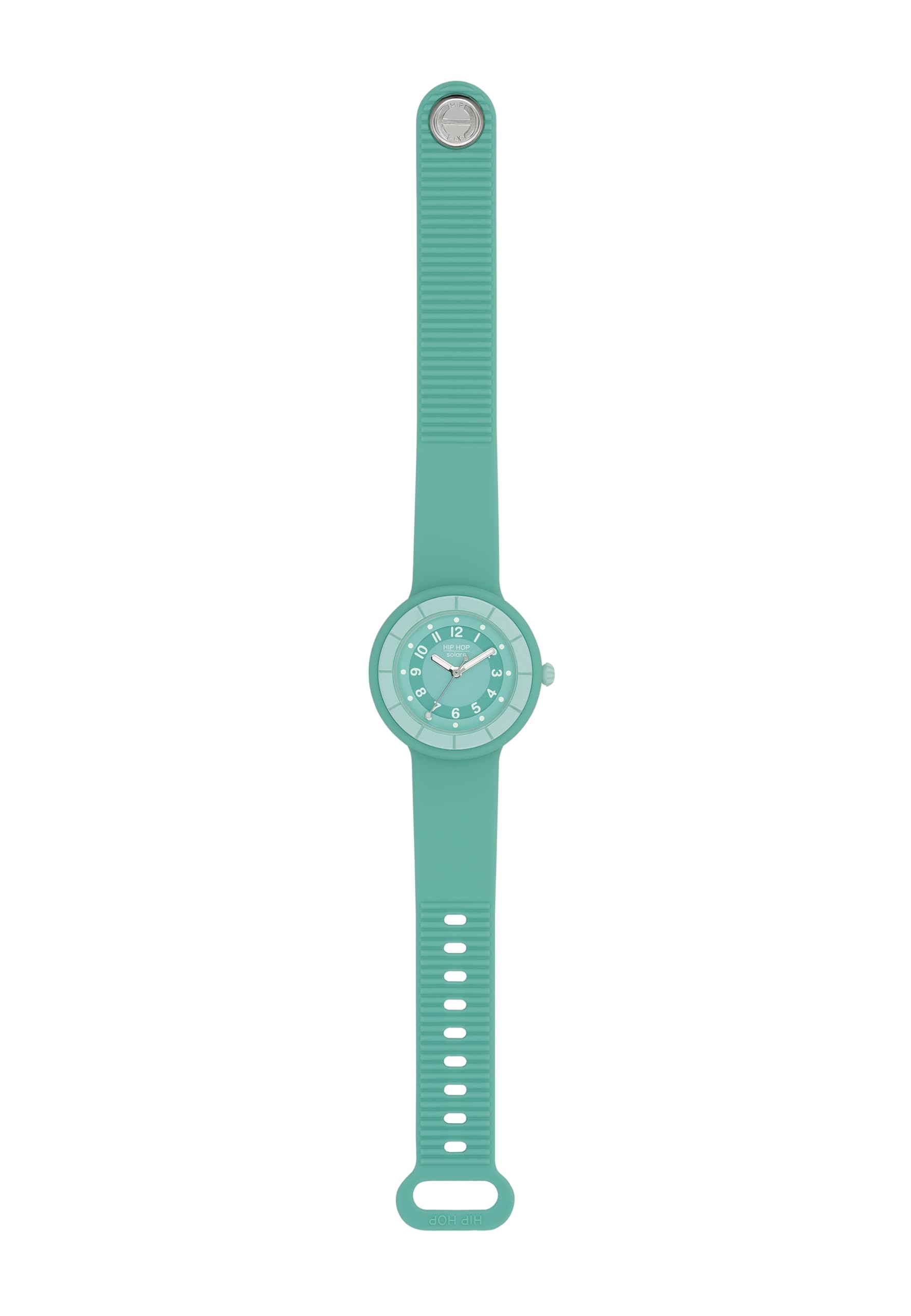 Hip Hop Hero.Dot Solar orologio donna verde acqua 33 mm