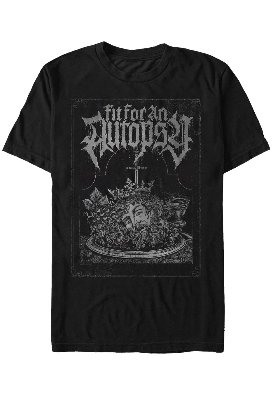 Fit For An Autopsy Eat The Rich T-Shirt maglietta nera