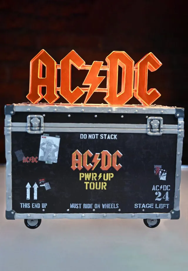 AC/DC PWR UP Tour Road Case Statua Rock Iconz