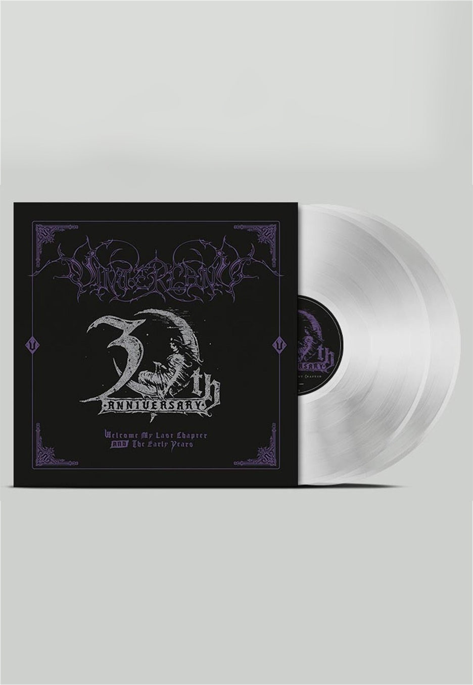 Vinterland Welcome My Last Chapter 30th Doppio Vinile Clear black metal