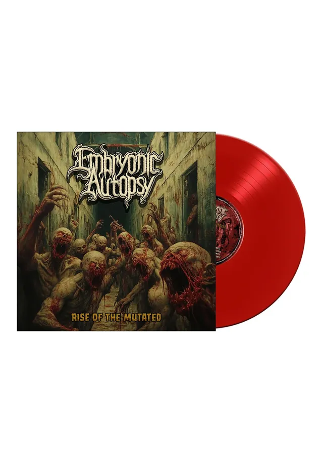 Embryonic Autopsy Rise Of The Mutated vinile rosso limitato