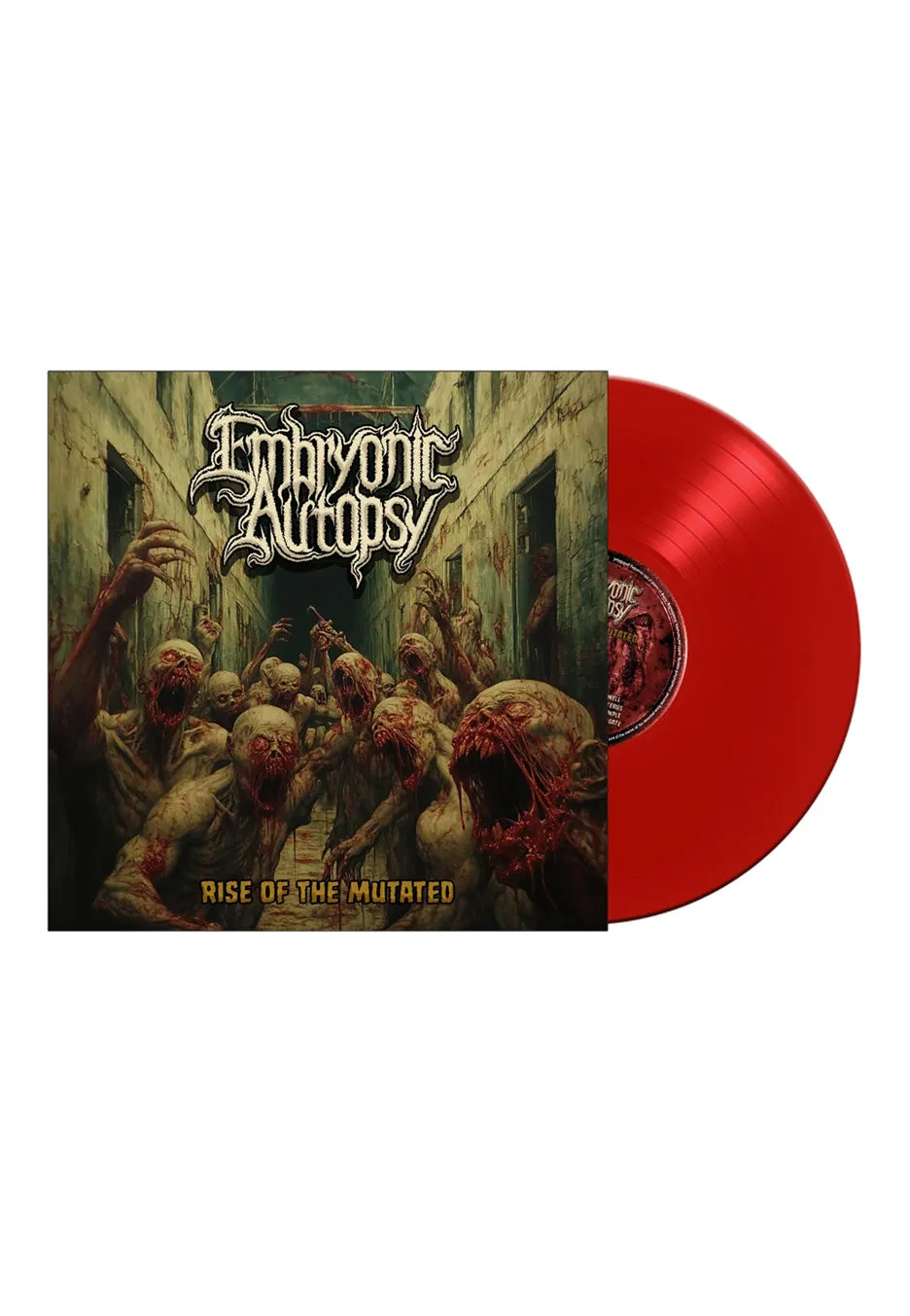 Embryonic Autopsy Rise Of The Mutated vinile rosso limitato