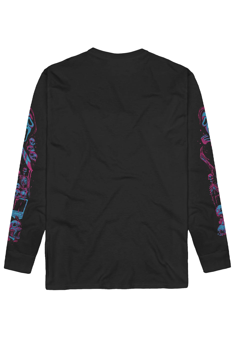 Scream Metal Longsleeve maglia nera taglia M cotone