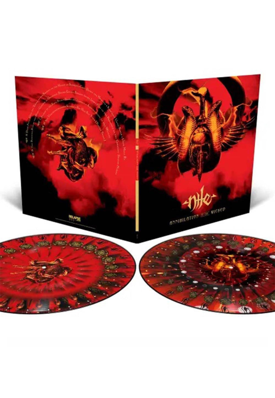 Nile Annihilation Of The Wicked vinile 2LP zoetrope 20th