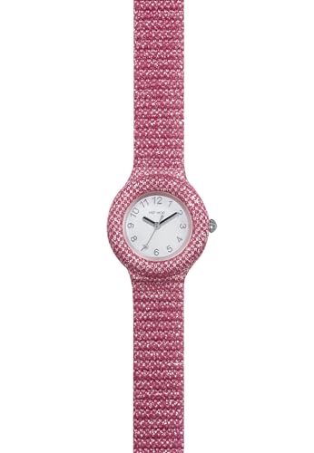 Hip Hop Shimmer Crush orologio donna silicone 32 mm lurex