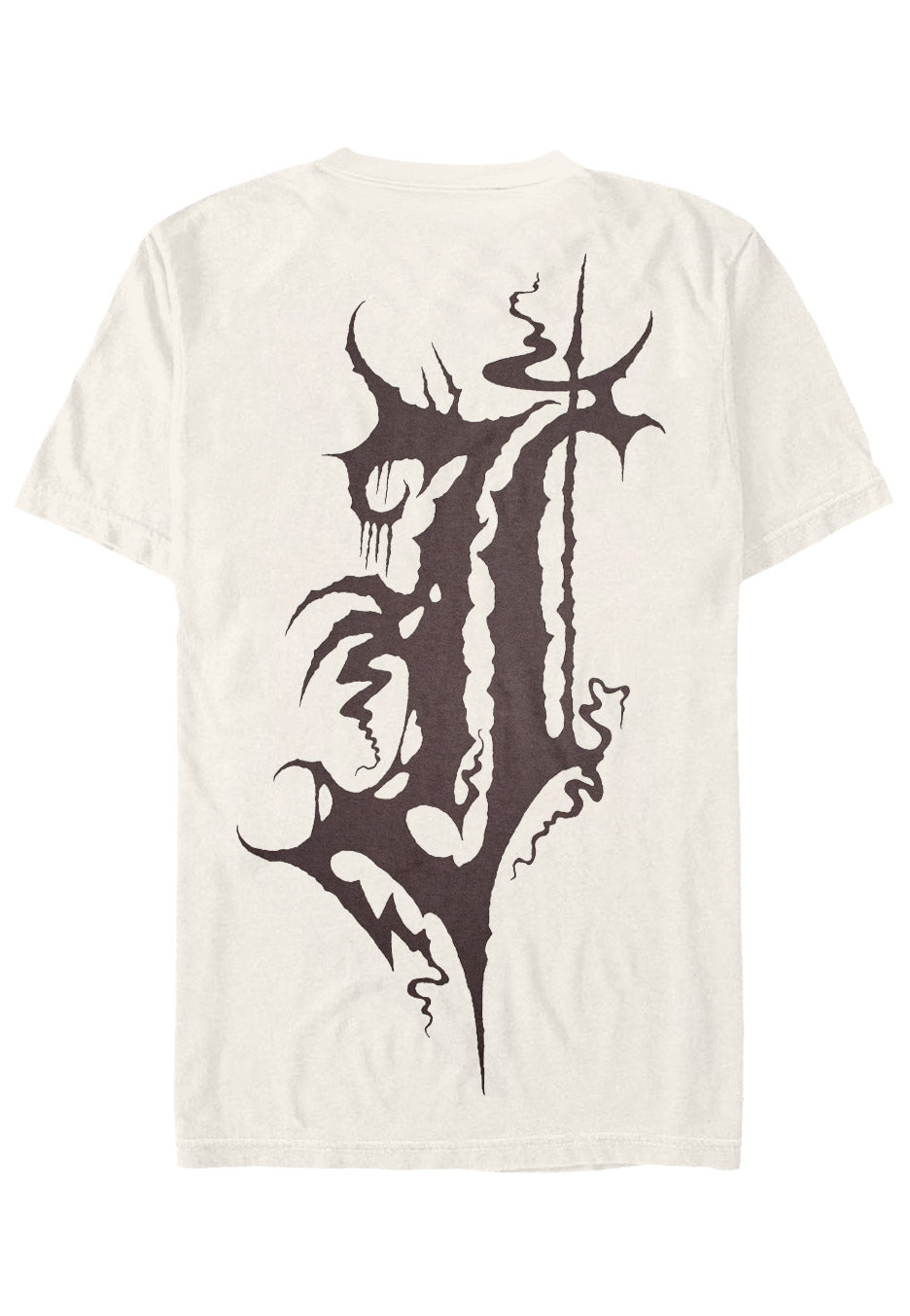 Ingested Darkness Natural T-Shirt maglietta beige metal