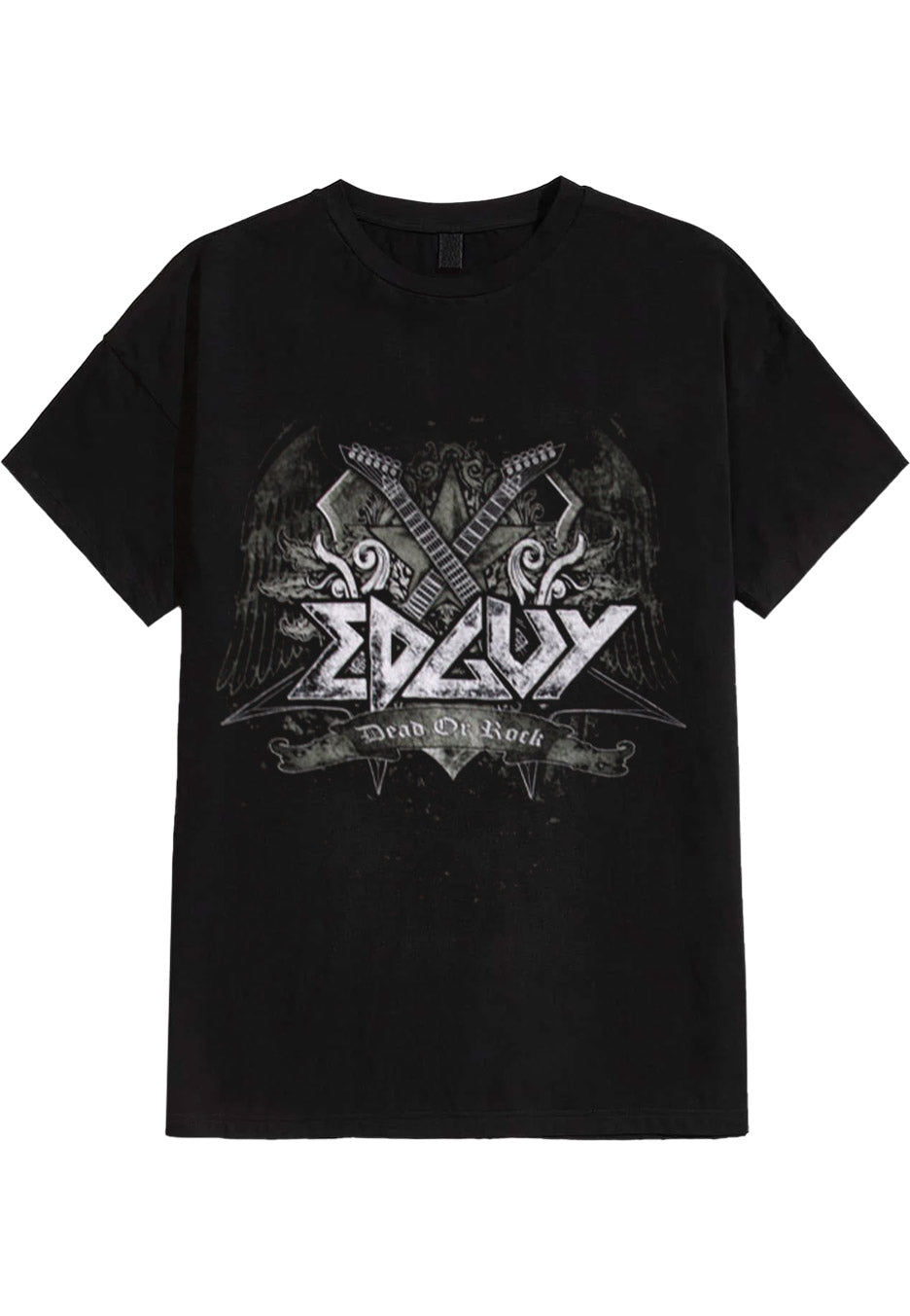 Edguy Dead Or Rock maglietta nera power metal manica corta