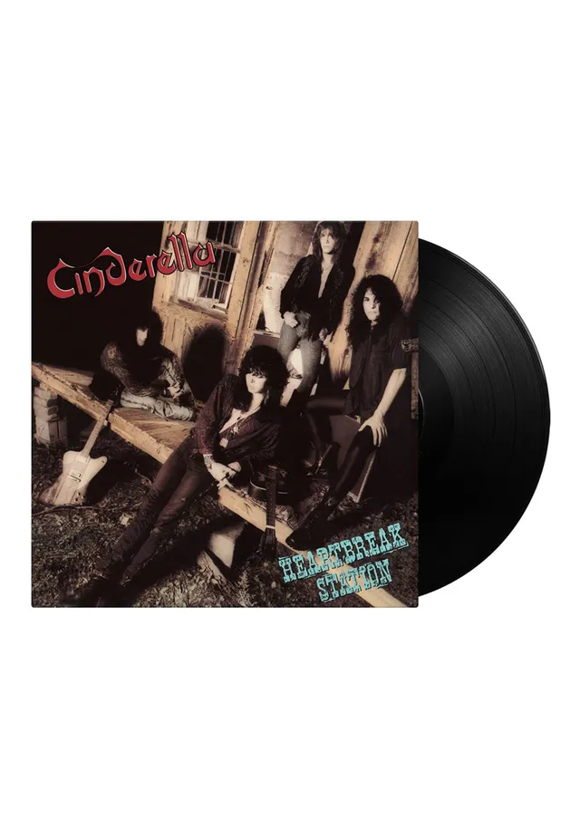 Cinderella Heartbreak Station vinile LP hard rock