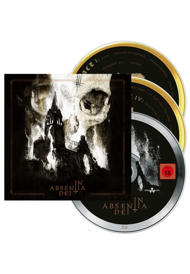 Behemoth In Absentia Dei mediabook 2 CD + Blu-ray