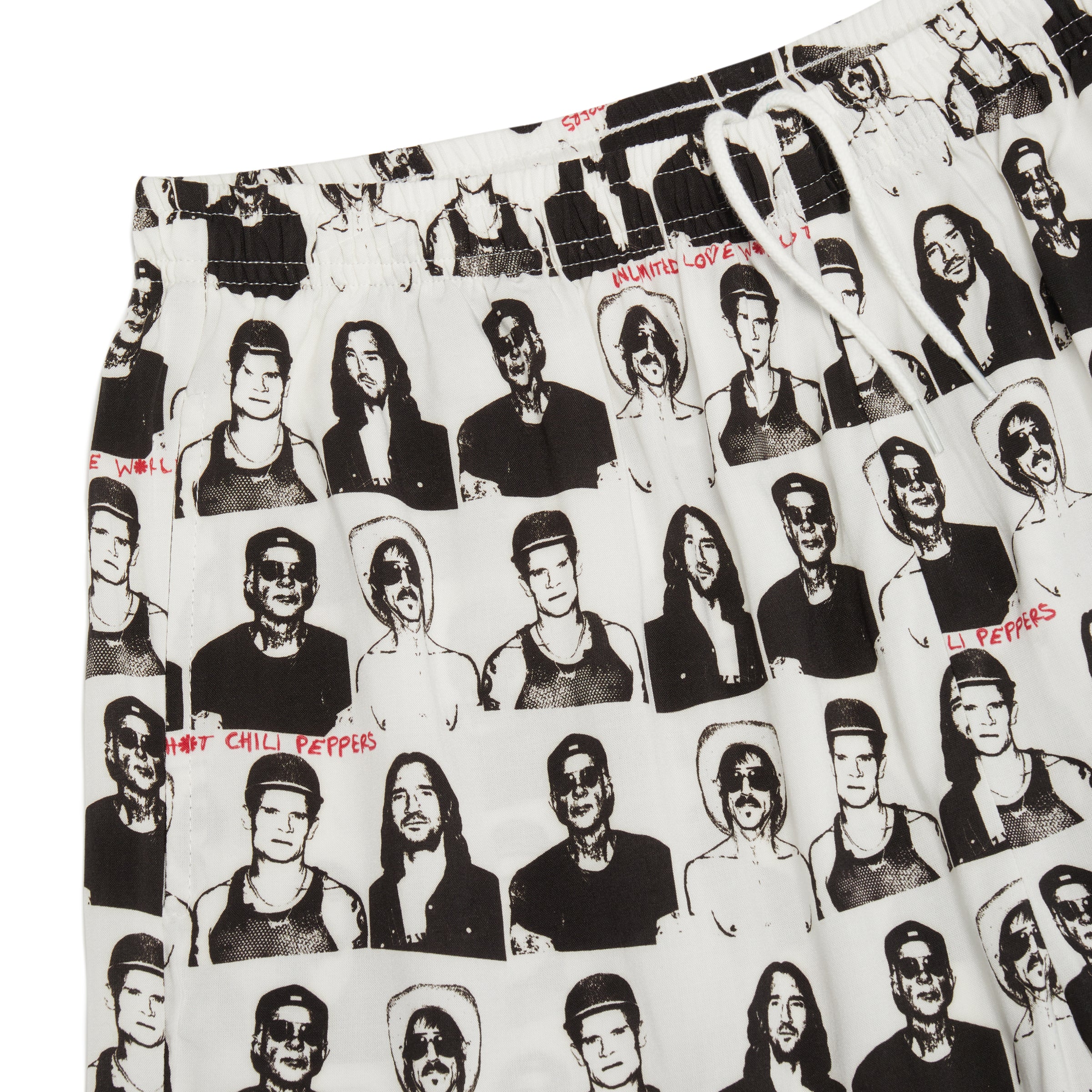 Red Hot Chili Peppers Mugshot pantaloncini rayon stampa integrale