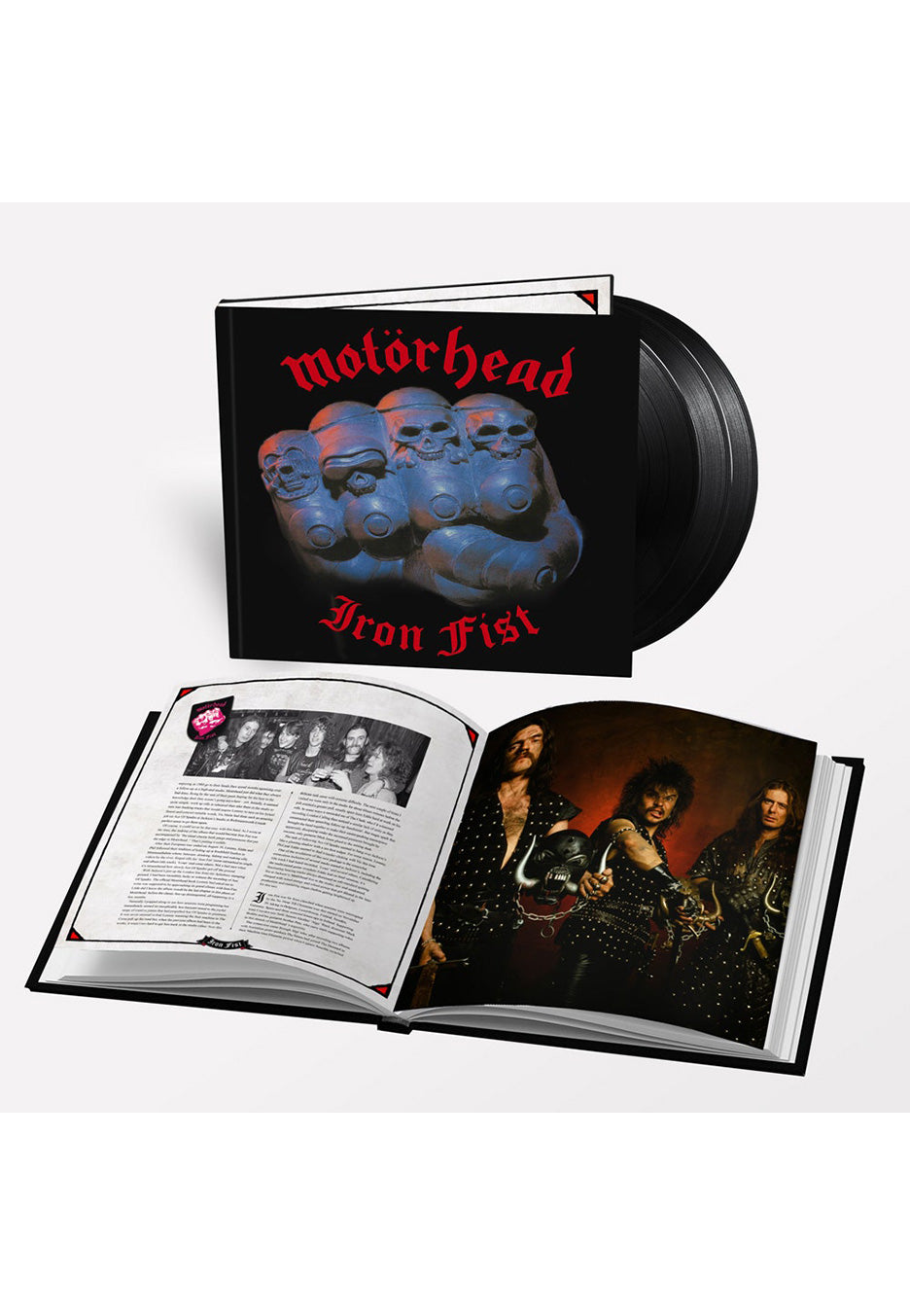 Motörhead Iron Fist 40th Anniversary Vinile 3 LP Hard Rock