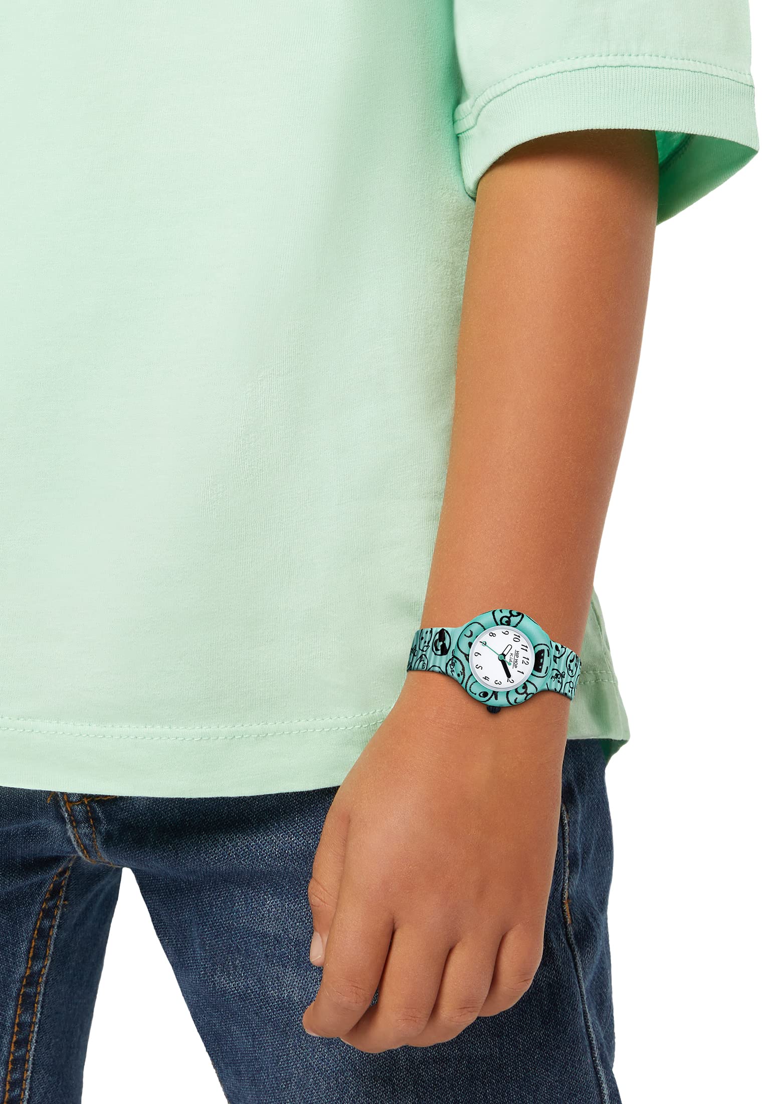 Hip Hop Kids Fun HWU1122 orologio silicone tessuto multicolore