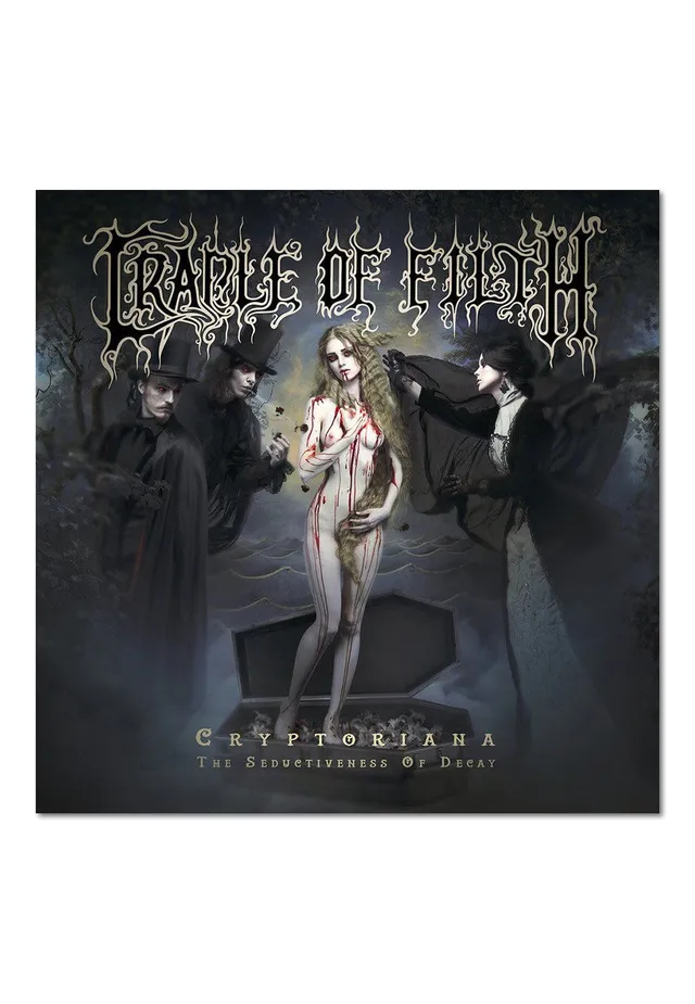 Cradle Of Filth Cryptoriana CD The Seductiveness Of Decay extreme metal