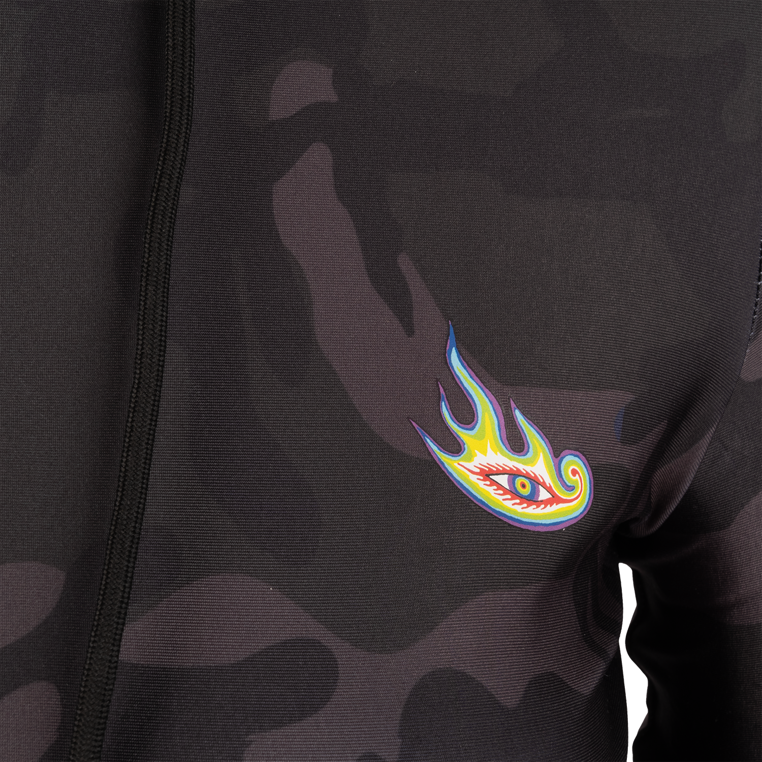 Tool Lateralus Felpa donna zip camo nero taglia M