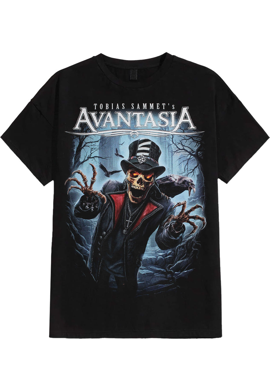 Avantasia Dragons 2026 t-shirt nera power metal