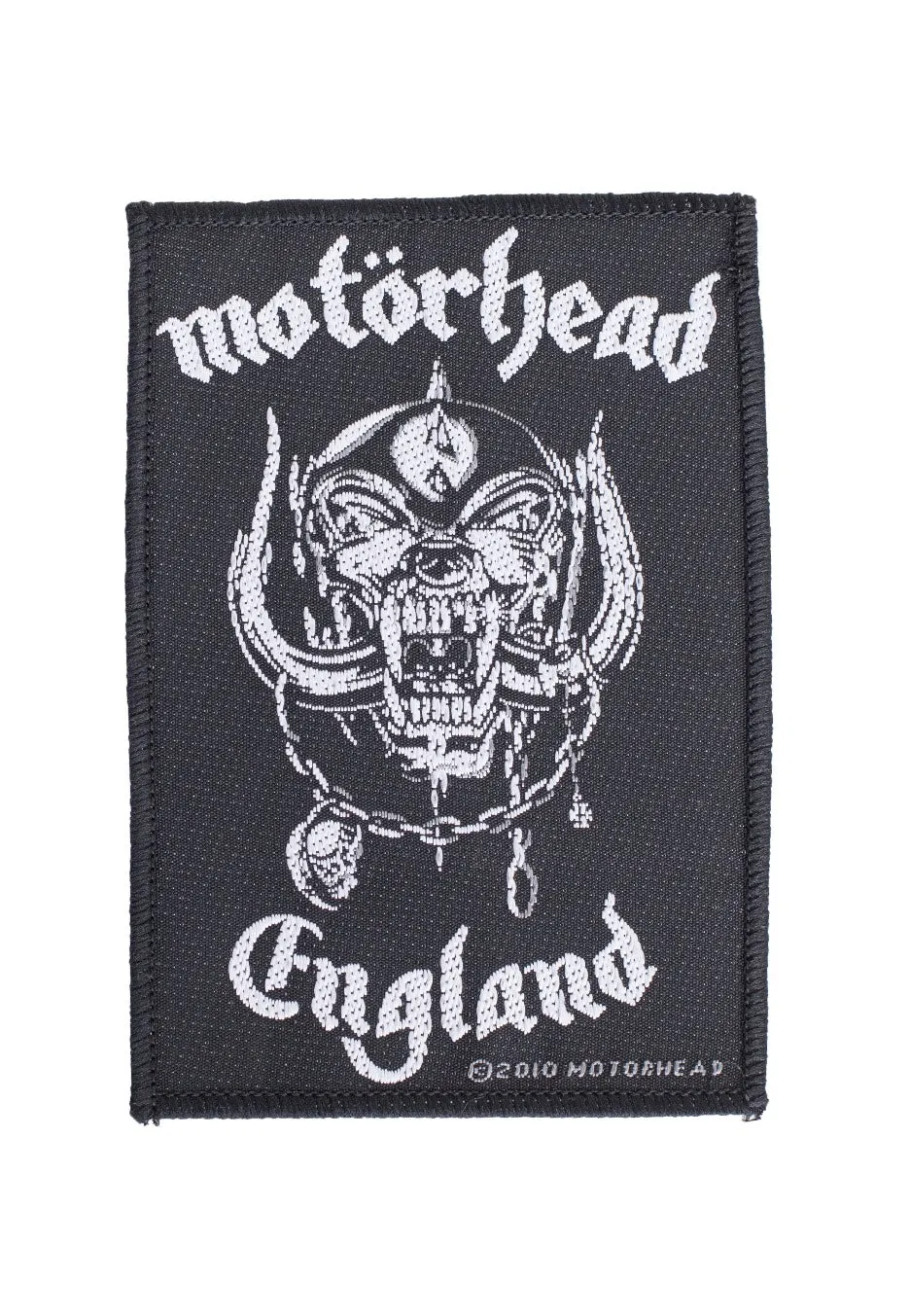 Motörhead England patch toppa nera onesize
