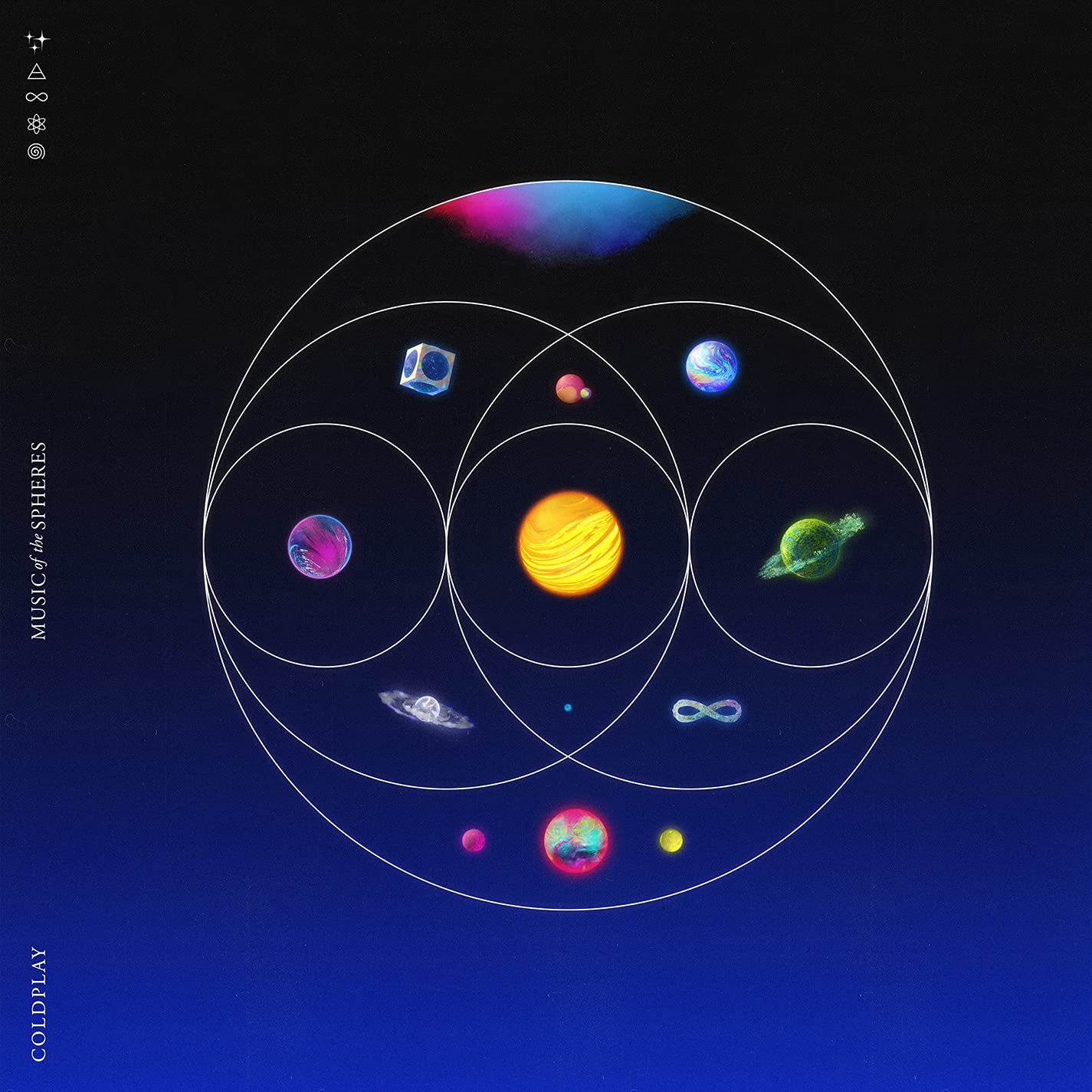 Coldplay Music of the Spheres CD album pop rock