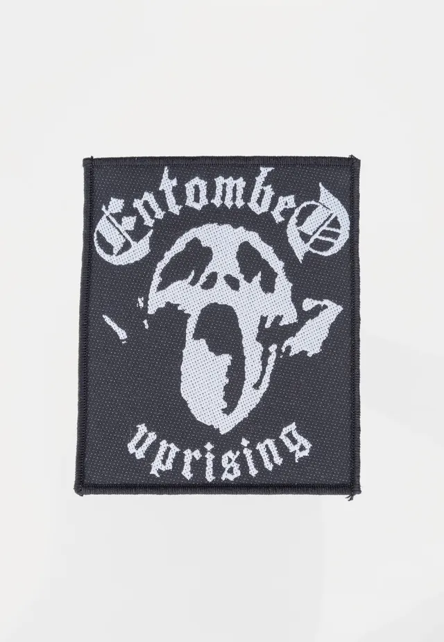 Entombed Uprising Toppa Nera Death Metal