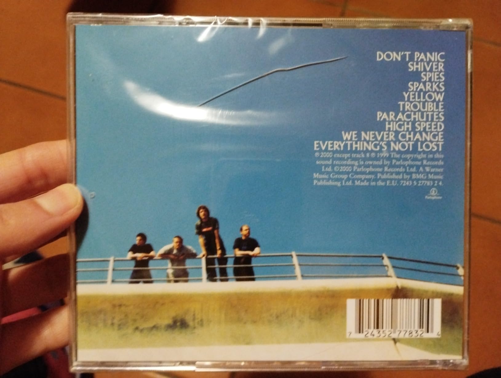 Coldplay Parachutes Black EcoRecord LP vinile nero