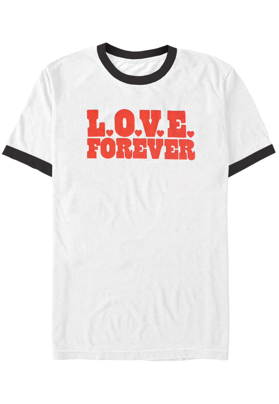 24/7 Diva Heaven L.O.V.E. Forever t-shirt bianca uomo